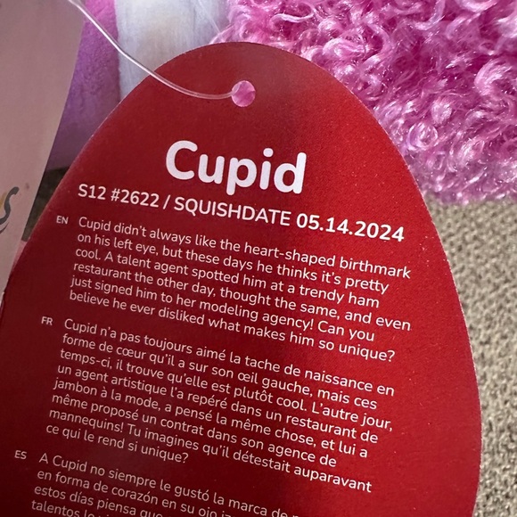 Nwt   12"  Cupid the Clown Valentine’s Day Squishmallow - Picture 5 of 5